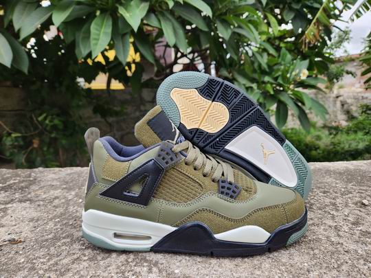 (image for) Air Jordan 4 Retro Olive Canvas FB9927-200 Shoes -72